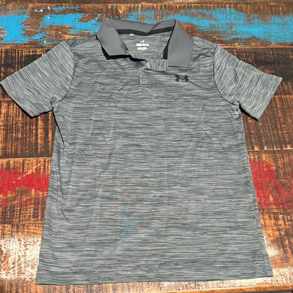 Under Armour Men's Charcoal Polo Shirt